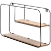 Trends4You sieninė lentyna 52x10,5x29 cm - pramoninio stiliaus