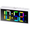 Trevi Laikrodis-budzik Trevi EC88601 rgb baltas