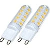 Trio G9 LED lempa, 3000 K, 300 lm, pakuotėje 2, reguliuojamas