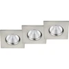Trio Įleidžiamas įleidžiamas šviestuvas satinas Trio ZAGROS LED 650610307
