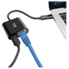 Eaton Corporation „Tripp Lite U436-06N-GB-C“ USB-C į gigabito tinklo adapteris su USB-C PD įkrovimu - „Thunderbolt 3“, Juoda, Juoda, Vietnamas, CE, FCC, REACH, 0–45 °C, -10–70 °C, 50 g