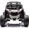 Lean Cars Baterijomis varomas vaikiškas automobilis Can-am DK-CA003 baltos spalvos