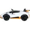 Lean Cars Vienvietis elektromobilis vaikams Lamborghini Sto Drift, baltas