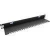 Triton InLine® 19'' organizatorius kabelių pravedimo plokštė su šepečiu ir kabelių skirstytuvu, 1U, RAL 9005