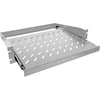 Triton InLine® 19" stumdoma lentyna, 350 mm, 30 kg, 2HE, RAL 7035 šviesiai pilka
