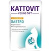Drėgnas Kačių Maistas - Kattovit Gastro Vištiena Su Ryžiais, 85g
