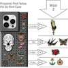 Dekoracijos Pinit Tattoo Pin skirtos dėkliukams Pinit kolekcija 2
