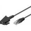 Goobay Triton TAE-F DSL/VDSL kabelis - Kabelio ilgis 1 m