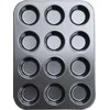 Berretti Triton Torta 12 bandelių skardelės Juoda Non-Stick 35 cm