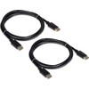 Triton TRENDnet TK-DP06/2 Kabelis DisplayPort 1.2 juoda 1,8 m