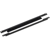 TRITON 19" praėjimo skydelis 1U, padalintas horizontaliai, šepetys, skylė 350 x 21 mm, juoda