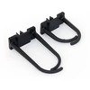 TRITON Plastikinis kabliukas kabeliams didelis, 60x30mm, pilkas