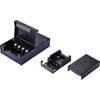 Triton VALUE sieninis laikiklis skirtas 4x Keystones, juodas