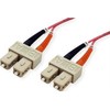 Efb Elektronik Triton Aukštos kokybės šviesolaidinis kabelis dupl. 50/125 OM4 SC/SC, 3 m