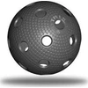 Trix Kamuolys Piłeczka do Unihokeja Floorball Snakeskin IFF Juoda 72 mm 1szt