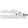 Trixie 23800, Cat, Scissors nail clipper, Plastic, Nerūdijantis plienas, Baltas, 150 mm