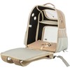 Trixie 28831, Soft pet carrier, Backpack pet carrier, Dog, 7kg, Top & front load, rusvai gelsvas