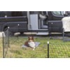 Trixie 39539, Safety net, Dog, Outdoor, Juodas, Iron, Plastic, Metal, Nylon, Powder coating
