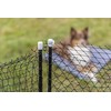 Trixie 39539, Safety net, Dog, Outdoor, Juodas, Iron, Plastic, Metal, Nylon, Powder coating