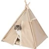 Trixie Boho Tipi, uždara laja, šunims / katėms, smėlio spalvos, 55 x 65 x 55 cm (TX- 38211)