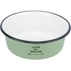 Trixie Bowl, šunims / katėms, žalias, nerūdijantis plienas / emlizuotas, 1,9 l / 21 cm
