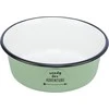 Trixie Bowl, šunims / katėms, žalias, nerūdijantis plienas / emlizuotas, 0,9 l / 17 cm