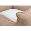 Trixie Farello bed, square, 100 × 70 cm, ruda/baltas