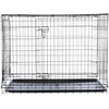 Trixie Trixie Home kennel, M–L: 93 × 69 × 62 cm, juodas