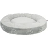 Trixie Jimmy Soft, legowisko, šuniui/kota, pliušinis/flanela, apvalus, jasnoszare, 50 cm