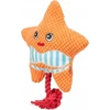 Trixie Rozgwiazda su virvute, žaislas, šuniui, oranžinė, pluszowa, 22 cm