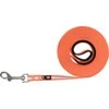 Trixie Lengvas gyvenimas, treniruočių pavadėlis, oranžinė, stumiamoji juosta, M-XL: 10 m / 17 mm, atspindinti