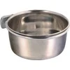 Trixie Dubenėlis metalinis 0.3l paukščiams 9 cm prisukamas