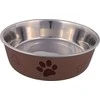 Trixie METALINIS MĖGINIS SU PLASTIKU PLĖVELE 1.4l 21cm