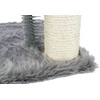 Trixie Pagrindas, stovimas stulpelis su šepetėliu, katėms, pilkas, 50 cm