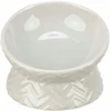 Trixie Pakeltas katės dubuo, keraminis, šviesiai pilkas, 0,15 l / 13 cm