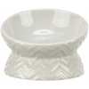 Trixie Pakeltas katės dubuo, keraminis, šviesiai pilkas, 0,15 l / 13 cm