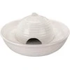 TRIXIE Vital Flow mini gyvūnų augintinių automatinė girdykla, keramikinė, baltos sp., 0,8 l/ø 24 × 10 cm