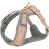 „Trixie Premium FlexMesh“ petnešos, rožinės, ilgis: 63–92 cm / 25 mm, tinka mopsams ir buldogams