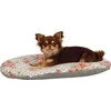 Trixie Rose Cushion, 64 × 41 cm, pilka