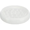 Trixie Lėtas pašarų, dubuo, katėms, balta, keramikos, 0,25l / 18 cm, apsaugo vienu metu rijimo maisto