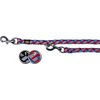 Trixie Cavo Reflect reguliuojamas pavadėlis - Juoda 1,8 cm
