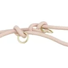 Trixie Soft Rope smycz šuniui rožinė/jasnoróżowa nylon S–XL: 2.00 m/o 10 mm