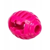Trixie Soft & Strong kamuoliukas rugby, žaislas, šuniui, rožinė, TPR, 8,5 cm
