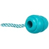 Trixie Super Strong kamuoliukas skacząca su virvute, žaislas, šuniui, jasnoniebieska, TPR, 36,5 cm / 7,9 cm