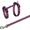 Trixie Komplektas katei nailoninis su petnešom,27-46cm/10mm, 1,20m