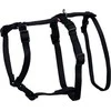 TRIXIE Panic petnešos su apsauga nuo nuo pabėgimo, L-XL 75-100 cm-25 mm, juodos