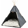 Trixie Tipi uždara šunims / katėms, antracitas, poliesteris, 70 x 70 x 70 cm