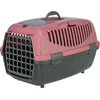 Trixie Transporter Capri 2, šunims, XS–S: 37 × 34 × 55 cm, tamsiai pilka-senkinės rožinės spalvos