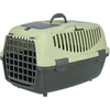 Trixie Transporter Capri 2, šunims, XS–S: 37 × 34 × 55 cm, tamsiai pilkai pastelinės žalios spalvos
