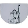 TRIXIE Pussy Cat Kilimėlis dubenėliams, 40x30 cm, baltas